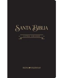 Biblia RVR60 Tamaño Manual Concordancia Letra Grande Vinil Negro