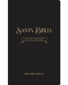 Biblia RVR60 Letra Grande Imitacion Piel Negro Concordancia