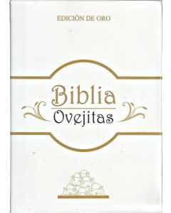 Bib Ovejitas Oro Lg Vinil Blanco Rvr1960