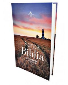 Biblia Tapa Flex, Tamaño Manual, Diseño Faro