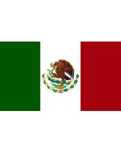 Mini Bandera De Mexico 4x6 Banner   Jay & Sons