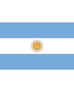 Mini Bandera De Argentina 4x6 Banner   Jay & Son