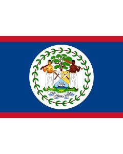 Mini Bandera De Belize 4x6 Banner   Jay & Sons
