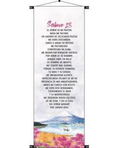Pergamino: Salmo 23 (rosa)